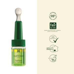 Tratamiento anticaída progresivo de cabello Triphasic René Furterer