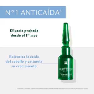 Tratamiento anticaída de cabello Triphasic René Furterer